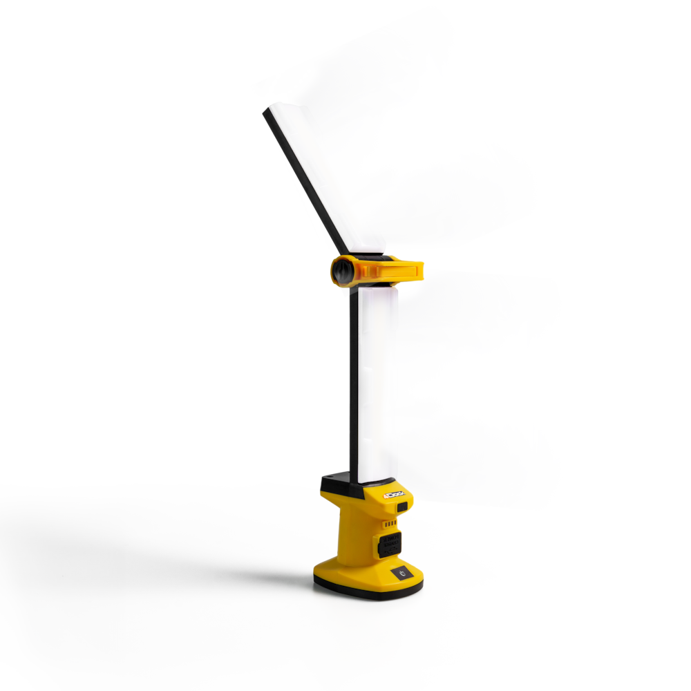 Folding Work Light with Magnetic Base and Hook_4Dock